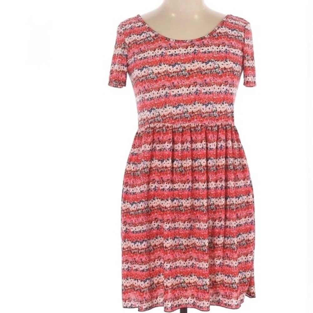 Ditsy floral print cross back dress size medium
